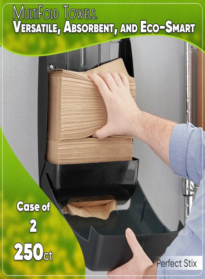 بيرفيكت ستيكس مناشف ورقية متعددة الطيات من كرافت - عبوة من قطعتين - 250 منديلًا. إجمالي 500 منديل - Image 4